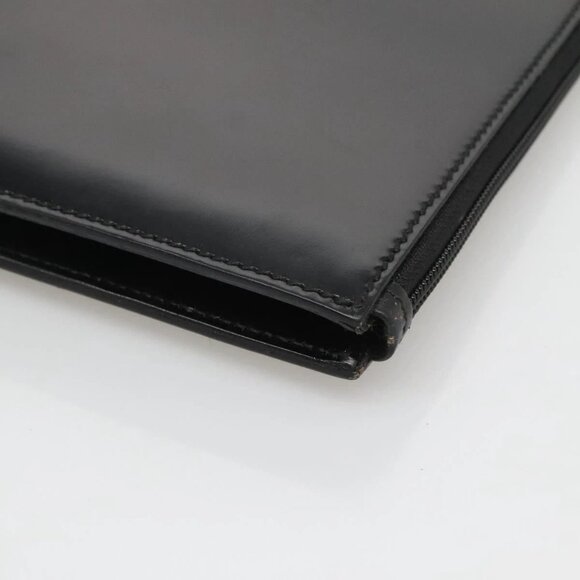 GUCCI Document case Patent leather Black Auth am8564 - Picture 11 of 16